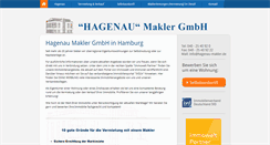 Desktop Screenshot of hagenau-makler.com